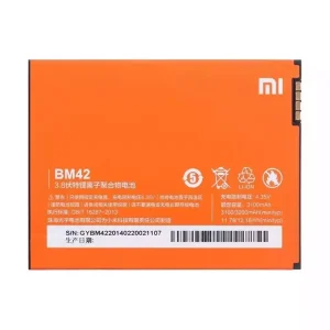 全新電池 BM42 適用於 [XIAOMI]小米 Redmi Hongmi Note