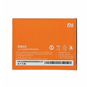 全新電池 BM45 適用於 [XIAOMI]小米 Redmi Hongmi Note 2