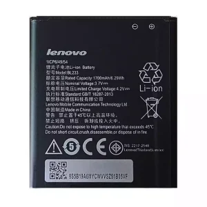 全新電池 BL233 適用於 LENOVO A2800-D,A3600-D,A3800-D