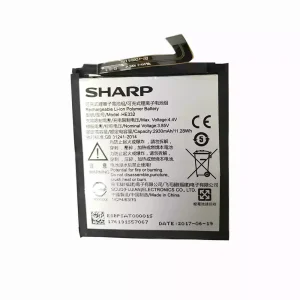 全新電池 HE332 適用於 Sharp Aquos S2