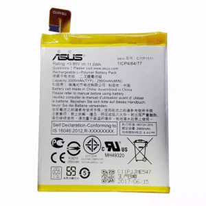 全新電池 C11P1511 適用於 ASUS ZenFone 3