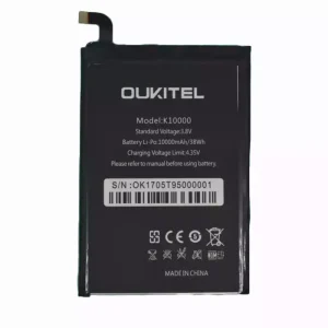全新電池 適用於 OUKITEL K10000