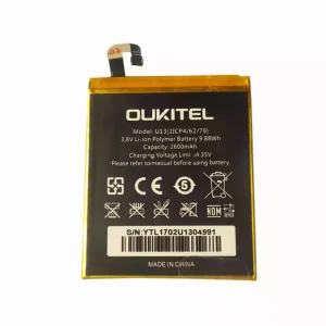 全新電池 適用於 OUKITEL U13