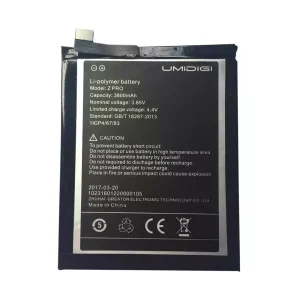全新電池 適用於 UMIDIGI Z PRO