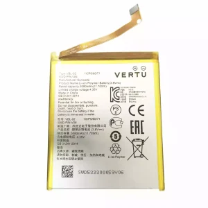全新電池 VBL-02 適用於 VERTU
