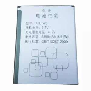 全新電池 適用於 THL W6