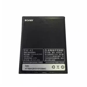 全新電池 BW-43 適用於 BOWAY A5