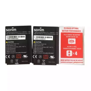全新電池 BAT-01950-01S 適用於 Sonim XP5560,XP3300,Seals VR7