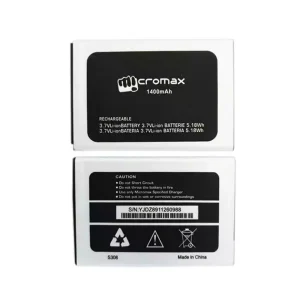 全新電池 適用於 Micromax S308