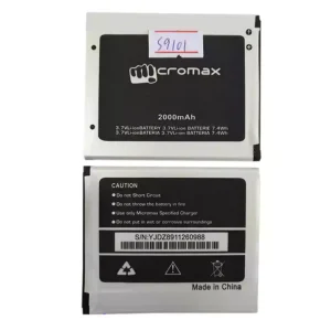 全新電池 適用於 Micromax S9101