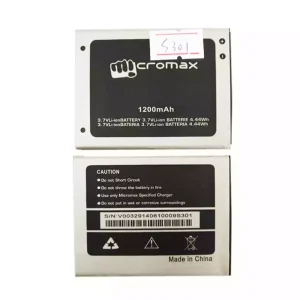 全新電池 適用於 Micromax S301