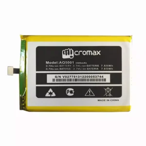 全新電池 適用於 Micromax AQ5001