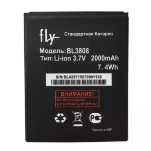 全新電池 BL3808 適用於 FLY IQ456