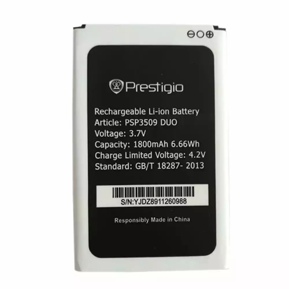 全新電池 PSP3509 DUO 適用於 Prestigio Wize D3 E3 K3