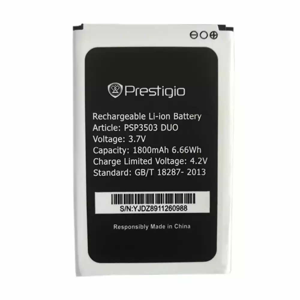 全新電池 PSP3503 DUO 適用於 Prestigio Wize C3