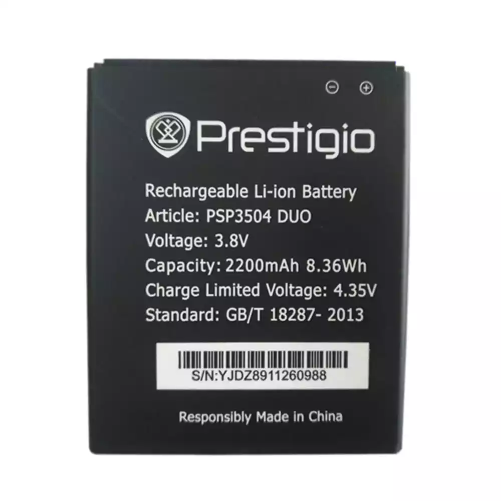 全新電池 PSP3504 DUO 適用於 Prestigio Muze C3