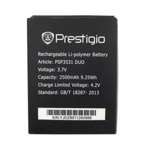全新電池 適用於 Prestigio PSP3531 DUO