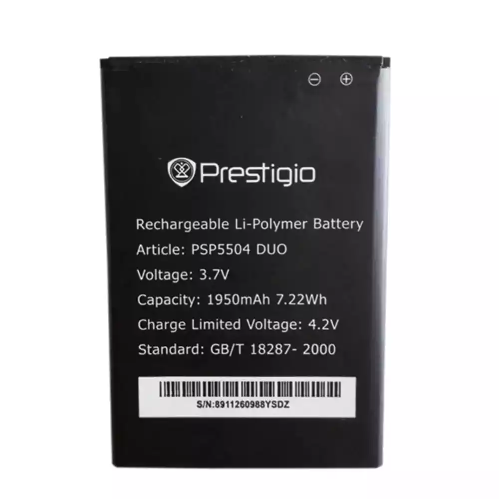 全新電池 適用於 Prestigio PSP5504 DUO