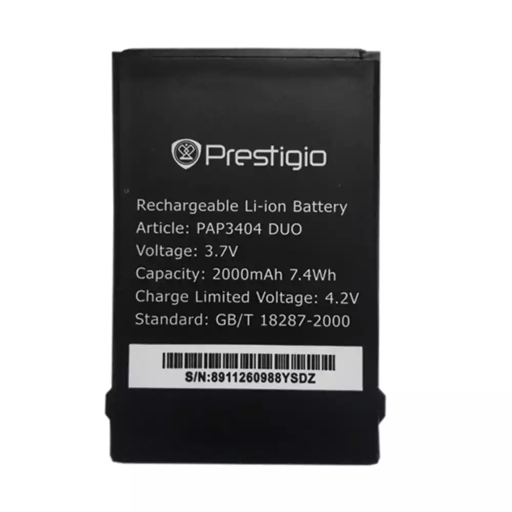 全新電池 適用於 Prestigio PSP3404 DUO