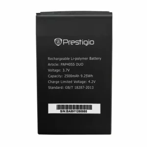 全新電池 適用於 Prestigio PAP4055 DUO
