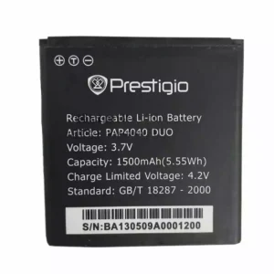 全新電池 適用於 Prestigio PAP4040 DUO