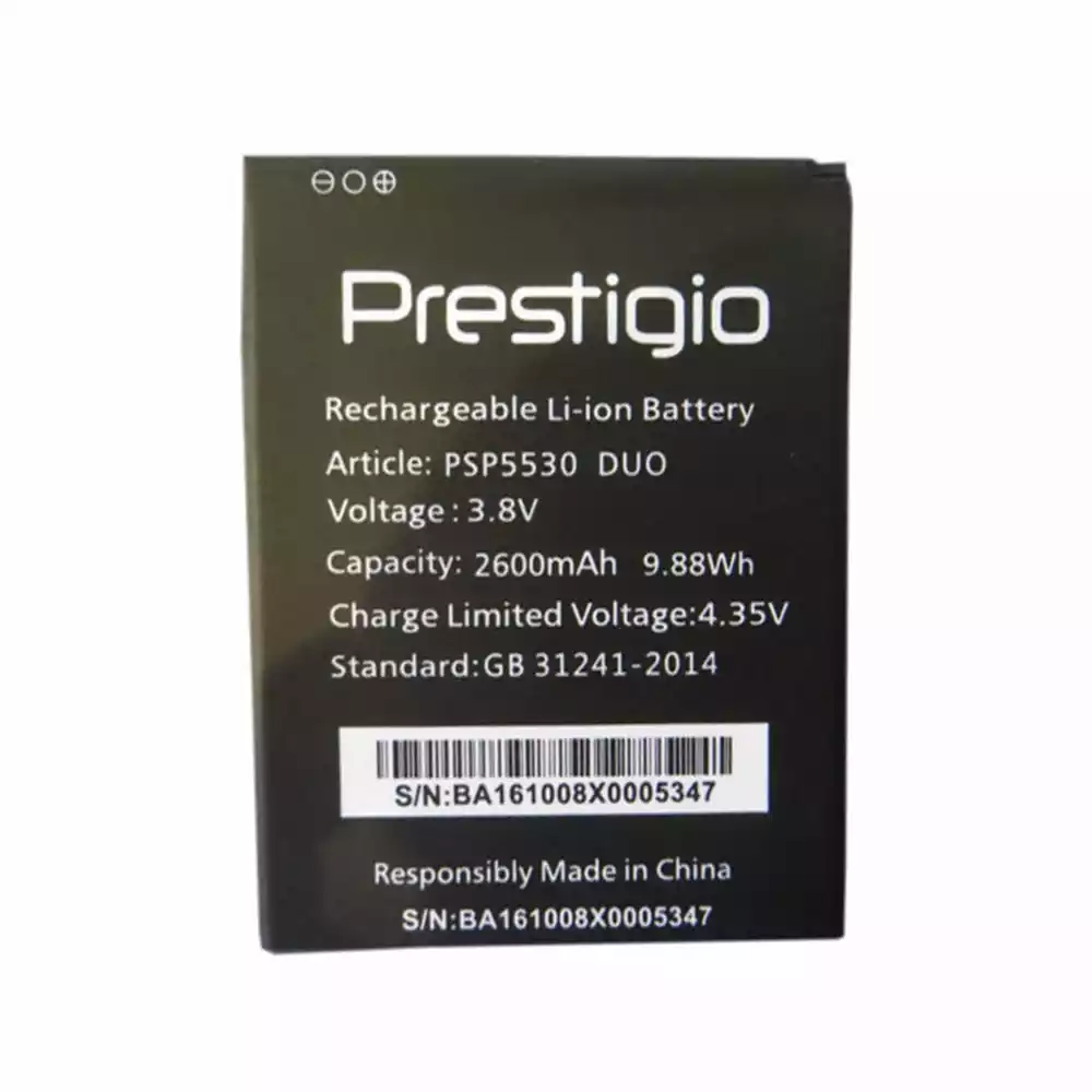 全新電池 PSP5530 DUO 適用於 Prestigio Grace Z5