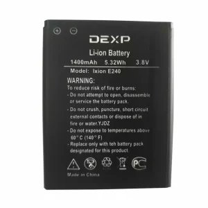 全新電池 適用於 DEXP Ixion E240