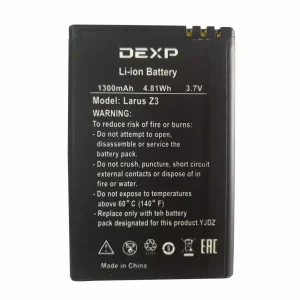 全新電池 適用於 DEXP Larus Z3