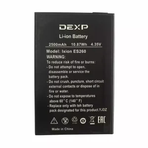 全新電池 適用於 DEXP Ixion ES260