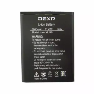 全新電池 適用於 DEXP Ixion XL140 FLASH