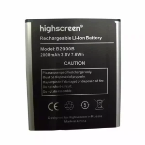 全新電池 適用於 Highscreen B2000B win