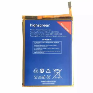 全新電池 適用於 Highscreen Power Five Evo