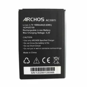 全新電池 適用於 ARCHOS AC35BTI