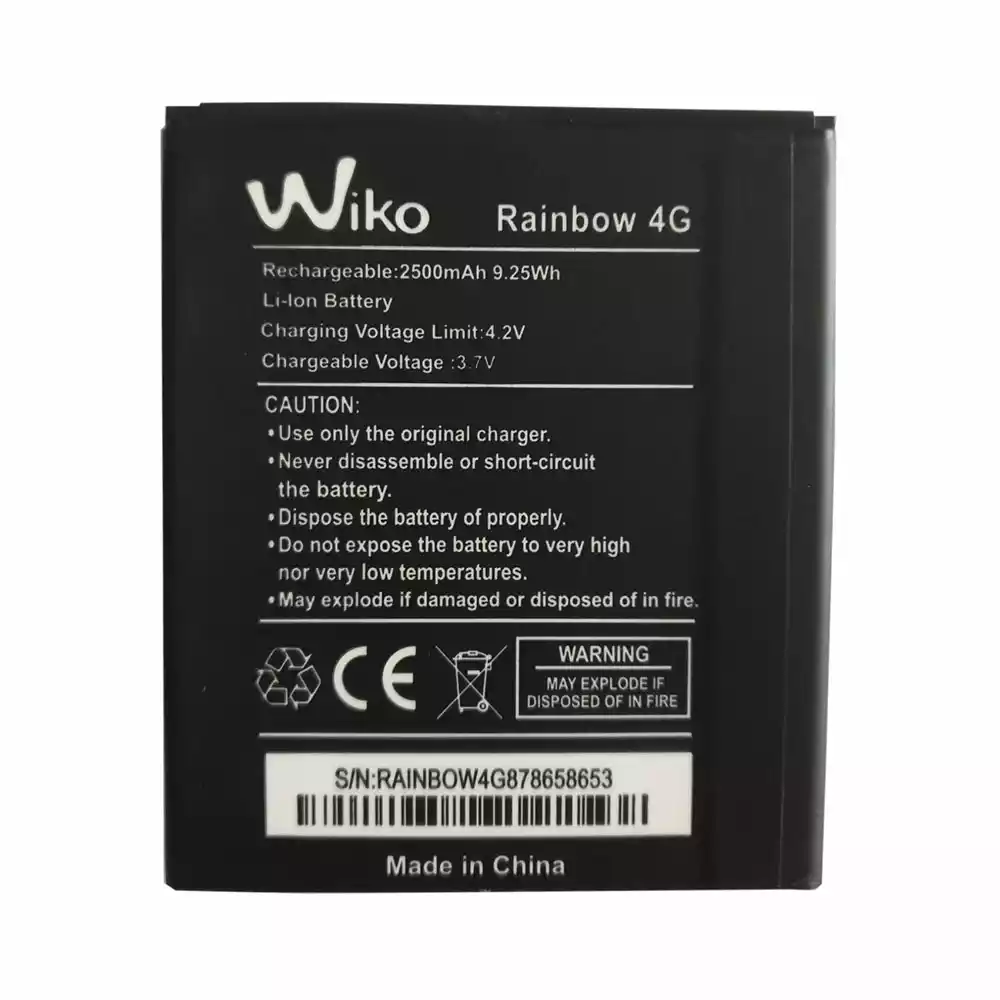 全新電池 適用於 Wiko Rainbow 4G
