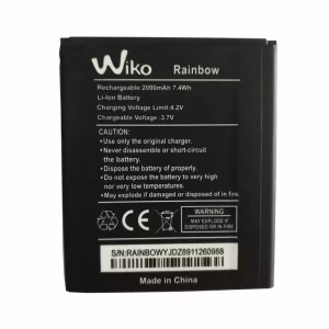 全新電池 適用於 Wiko Rainbow