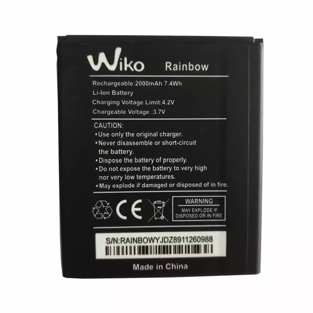 全新電池 適用於 Wiko Rainbow