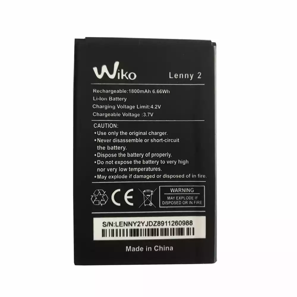 全新電池 適用於 Wiko Lenny 2