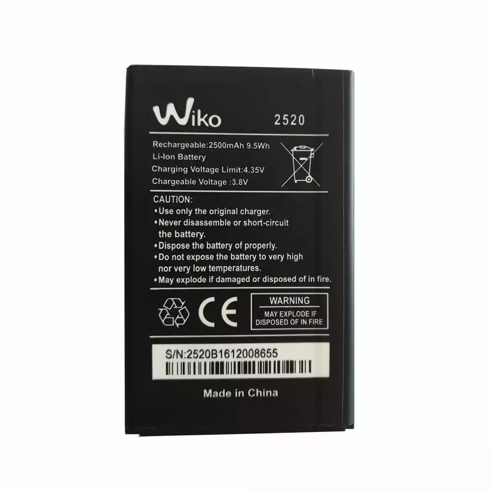 全新電池 適用於 Wiko 2520