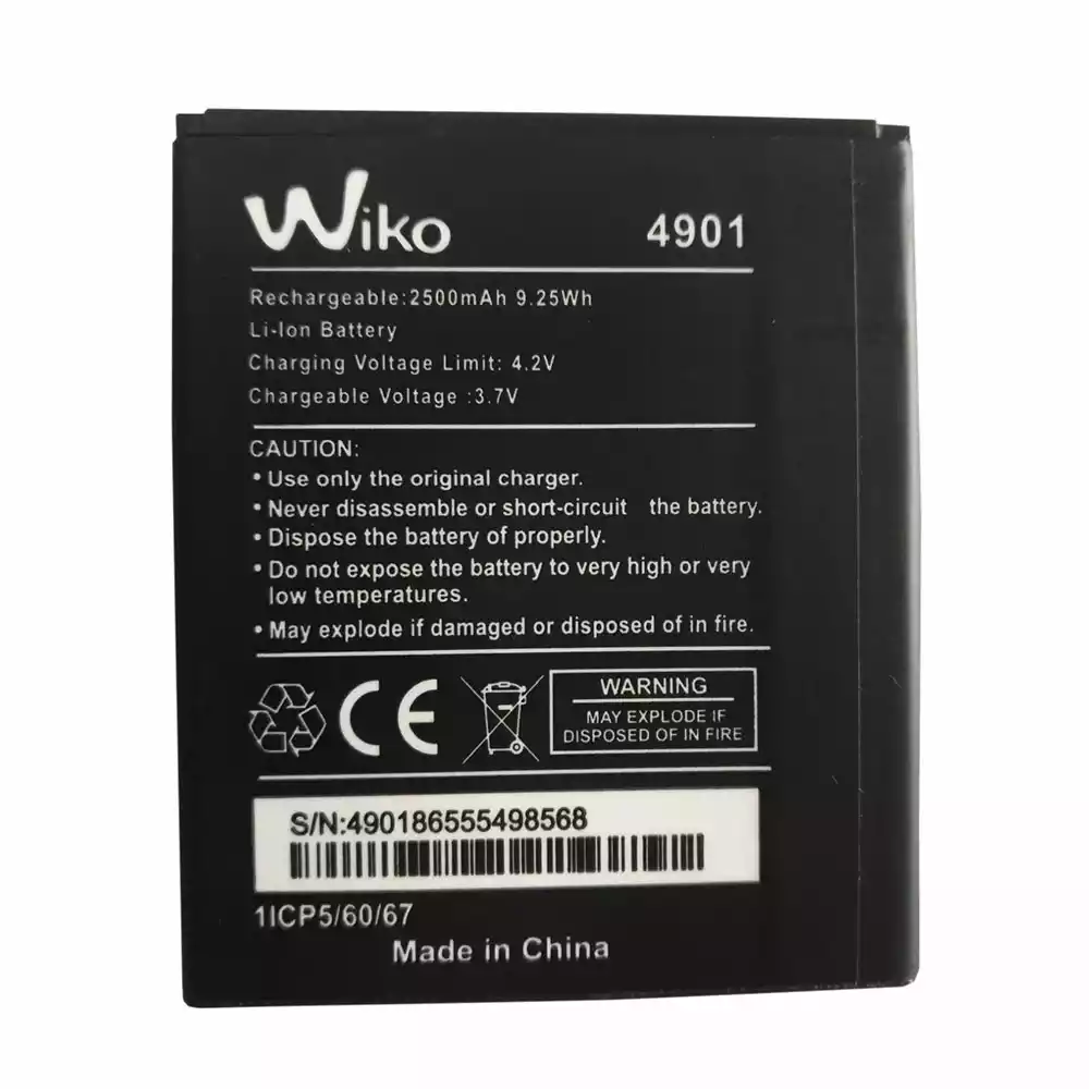 全新電池 適用於 Wiko 4901