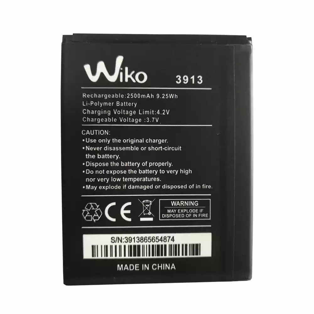 全新電池 適用於 Wiko 3913
