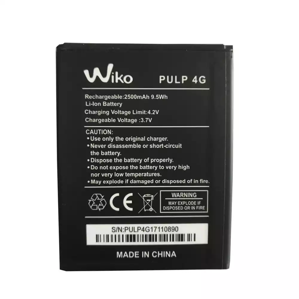 全新電池 適用於 Wiko PULP 4G
