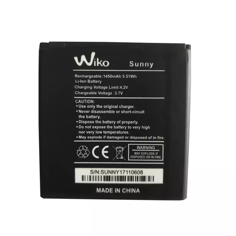 全新電池 適用於 Wiko Sunny