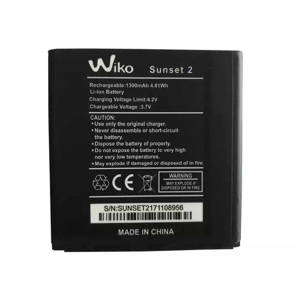 全新電池 適用於 Wiko Sunset 2