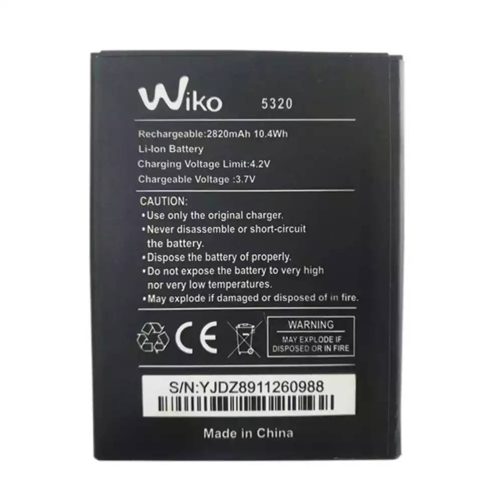 全新電池 適用於 Wiko 5320