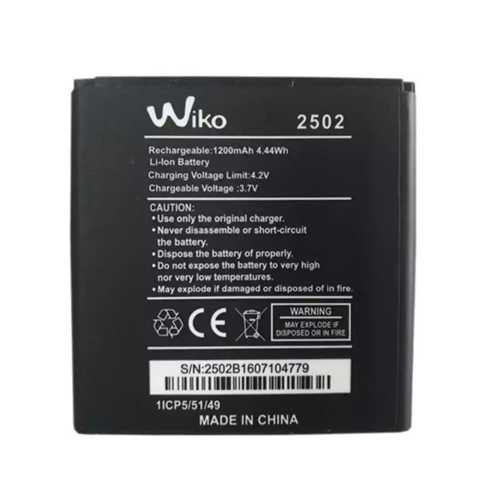 全新電池 適用於 Wiko 2502
