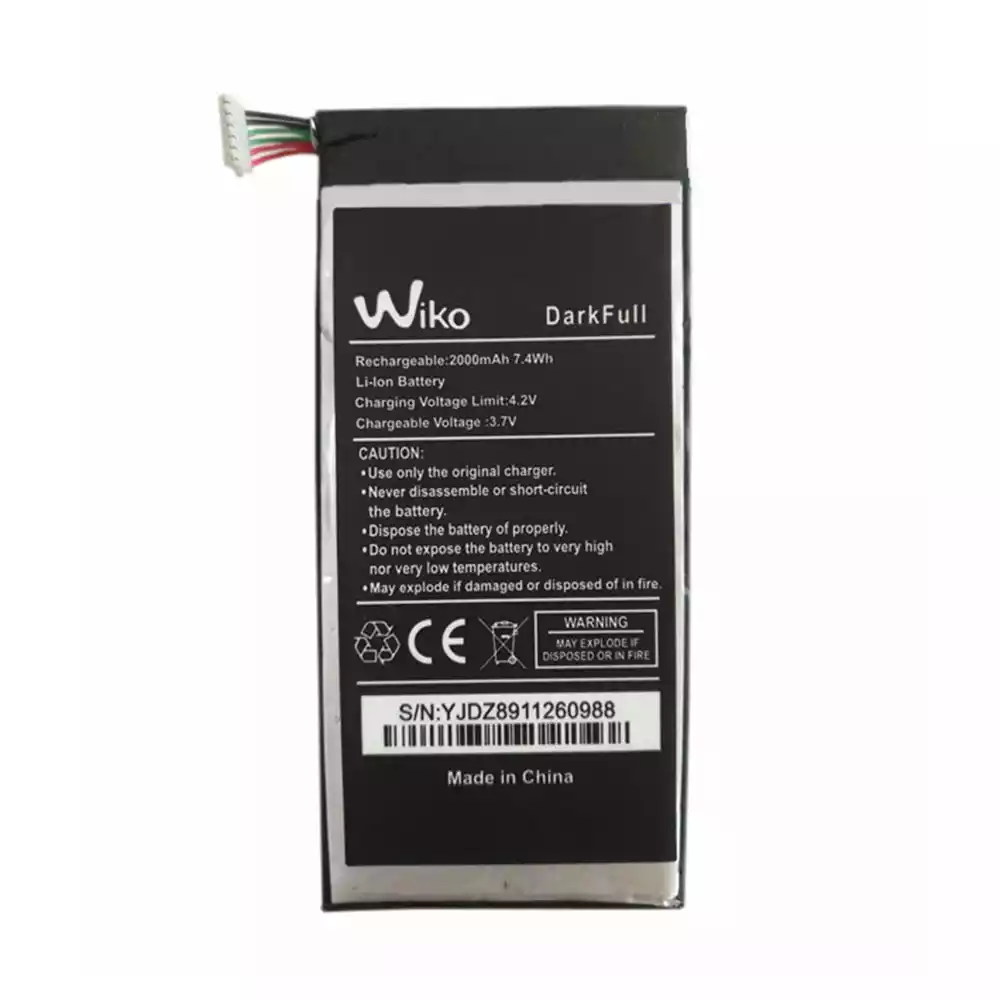 全新電池 適用於 Wiko DarkFull