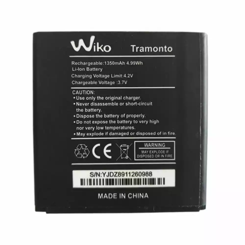 全新電池 適用於 Wiko Tramonto