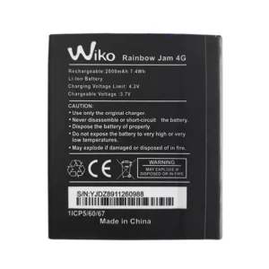 全新電池 適用於 Wiko Rainbow Jam 4G
