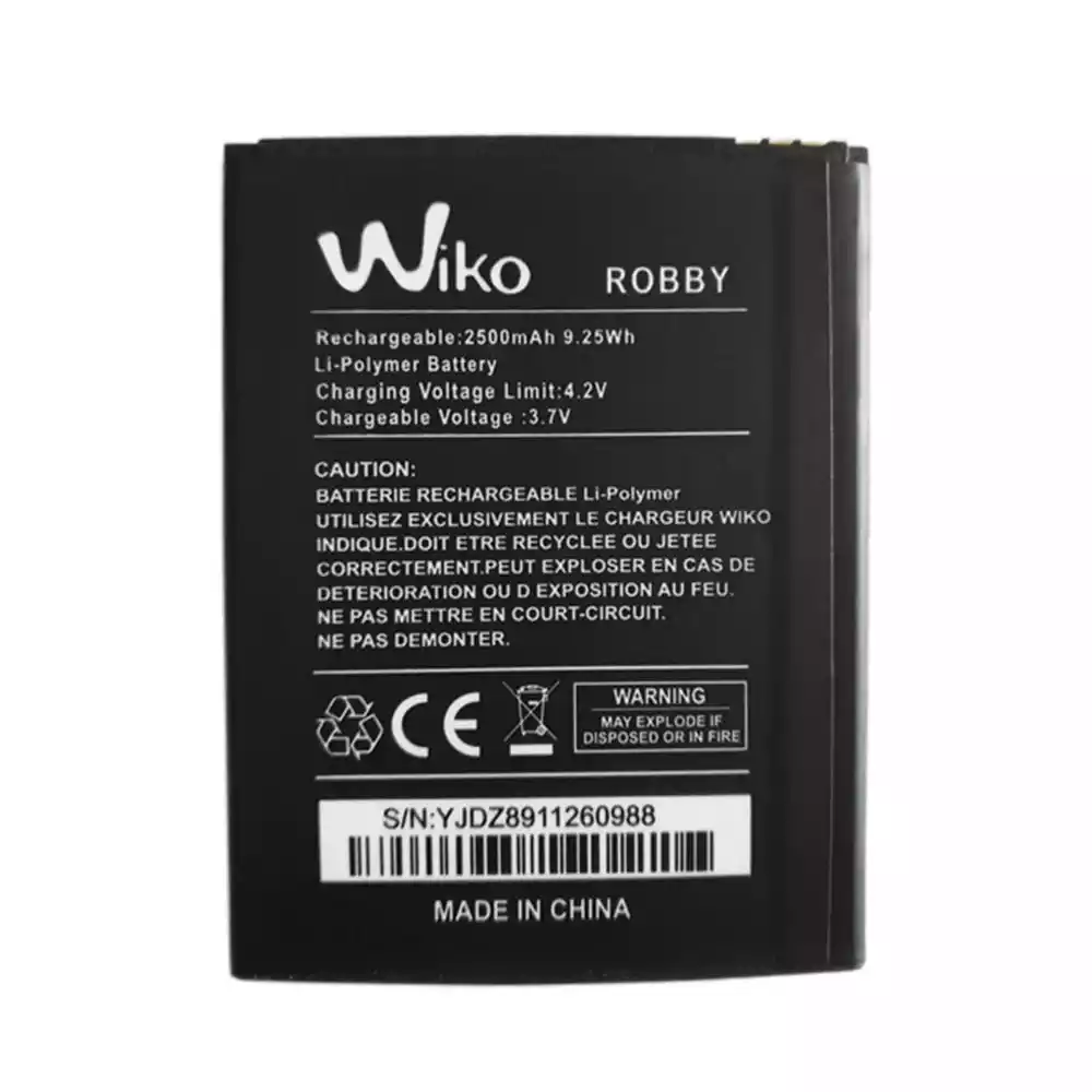 全新電池 適用於 Wiko ROBBY