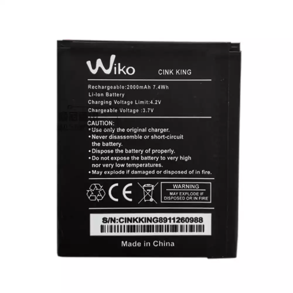 全新電池 適用於 Wiko CINK KING